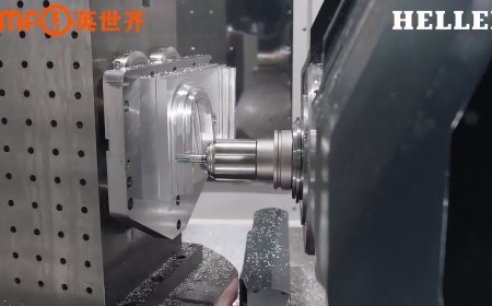 AMF英世齐零点定位系统+HELLER五轴加工,效率与精准兼得