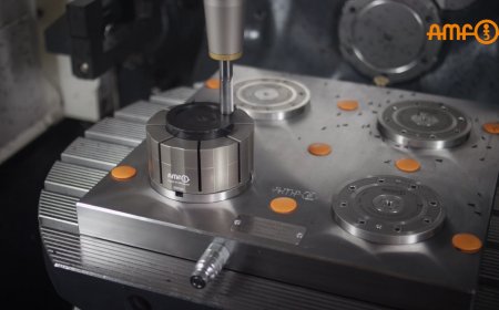 精密夹持不变形——AMF英世齐弹簧胀套